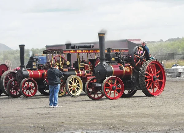 Steam Engines Rally Show — Stock Photo, Image