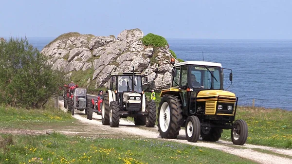 Traktor Visar Carnlough Glenarm Vintage — Stockfoto