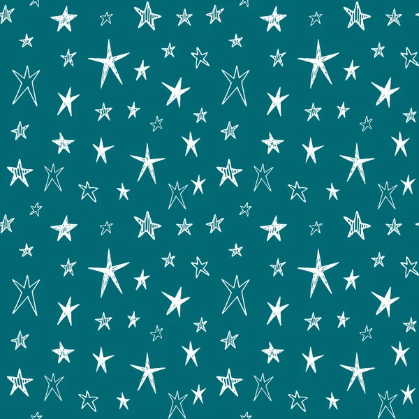 Узор с тусклыми звездами и пятнами — стоковый вектор