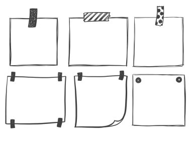 Notepaper iletileri kümesi için