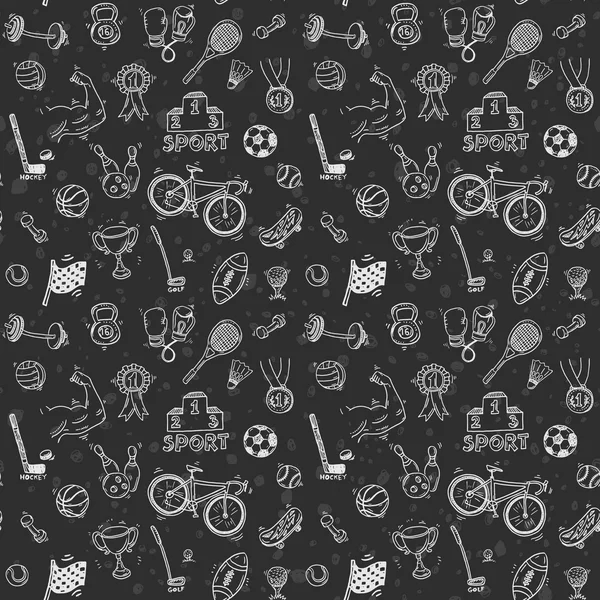 Spor simgeleri seamless modeli