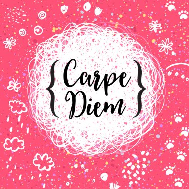 Carpe diem - latin ifade 