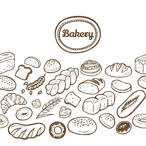 Бесшовная граница пекарни
. 