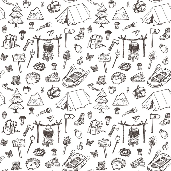 piknik, gezi ve kamp Tema.