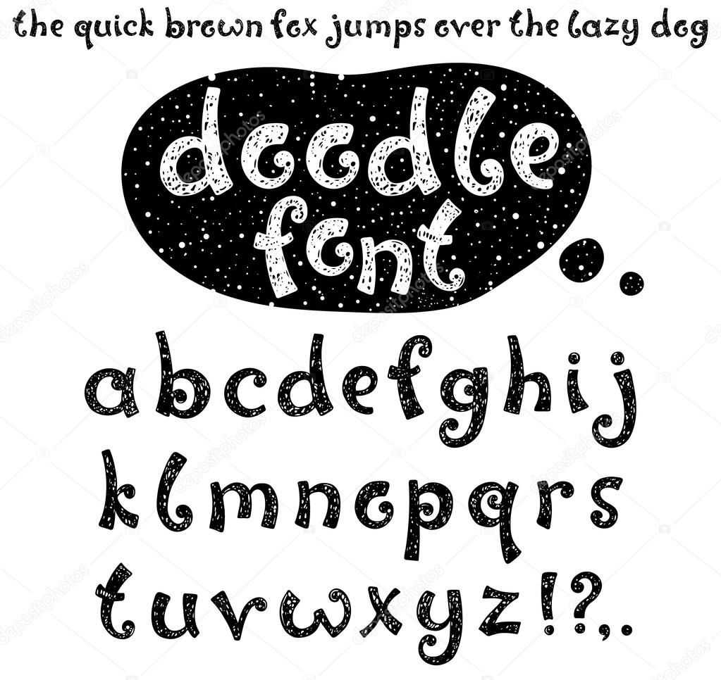 funny  watercolor  alphabet