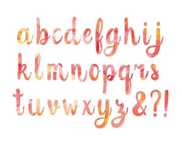 Conjunto de letras del alfabeto — Archivo Imágenes Vectoriales