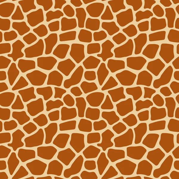 Giraffe huid patroon — Stockvector