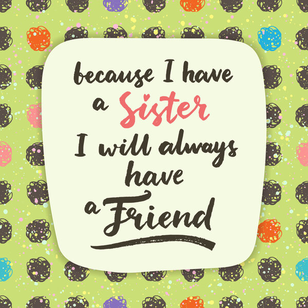 calligraphic card with quote