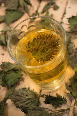 Isırgan otu çay bardak