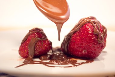 çikolata ve çilek