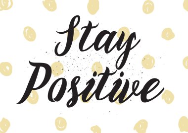 Pozitif yazıt kal. Hat sanatı ile tebrik kartı. Elle çizilmiş tasarım. Siyah ve beyaz.