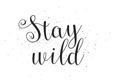 Vahşi yazıt kal. Hat sanatı ile tebrik kartı. Elle çizilmiş tasarım. Siyah ve beyaz.