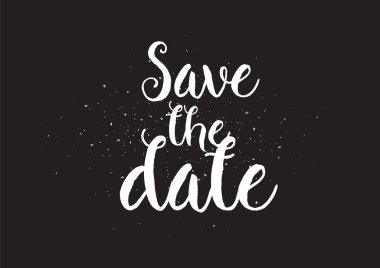 Tarihi yazıt kaydedin. Hat sanatı ile tebrik kartı. Elle çizilmiş tasarım. Siyah ve beyaz.