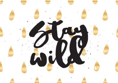 Vahşi yazıt kal. Hat sanatı ile tebrik kartı. Elle çizilmiş tasarım. Siyah ve beyaz.