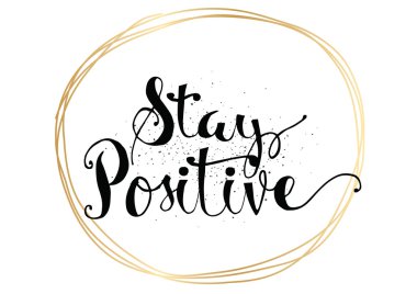 Pozitif yazıt kal. Hat sanatı ile tebrik kartı. Elle çizilmiş tasarım. Siyah ve beyaz.