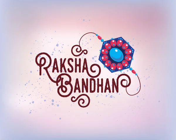 Feliz Raksha Bandha — Vector de stock