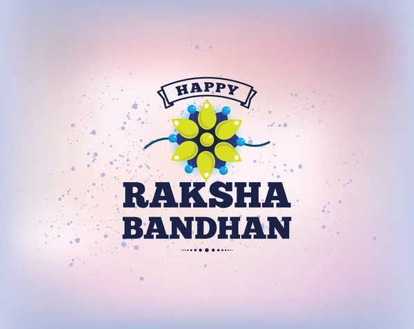 Feliz Raksha Bandha — Vector de stock