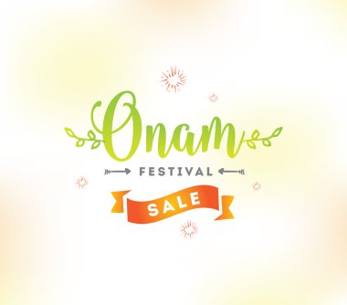 Mutlu onam festival vektör çizim