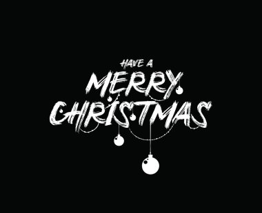 Neşeli Noel tipografik Amblemler ayarla.