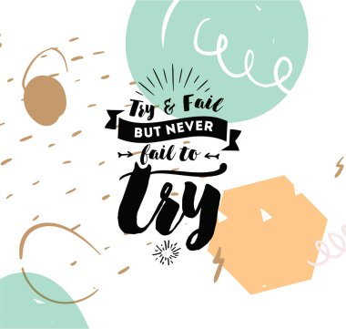 Tipografi afiş, davetiye, tebrik kartı veya t-shirt için.