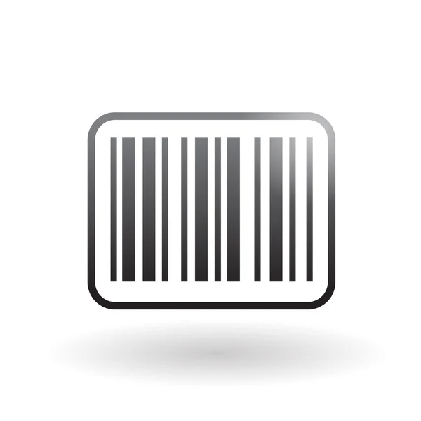 Geïsoleerde barcode pictogram — Stockvector