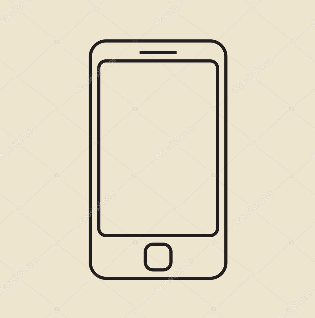 Cell Phone Icon >> Cell Phone Icon Thin Line Stock Vector C Pa3 76594865 Cell Phone Icon >> Cell Phone Icon Thin Line Stock Vector C Pa3 76594865