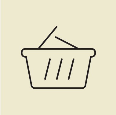 Alışveriş arabası simgesi