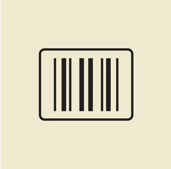 Barcode icon — Stock Vector