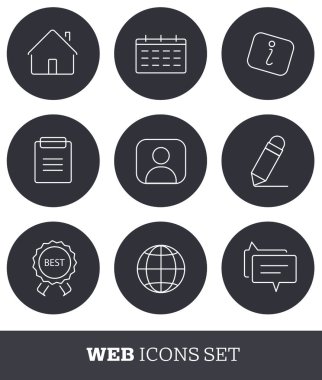 Web simgeler kümesi