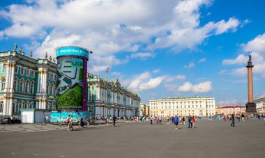 Saint-Petersburg, UEFA EURO-2020 'yi kutluyor