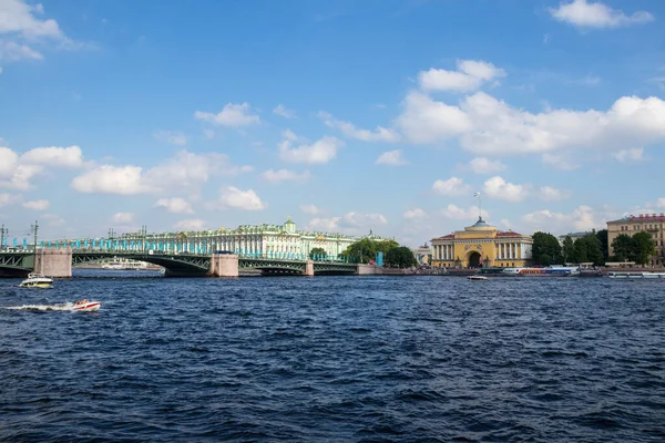 Sankt Petersburg Die Stadt Feiert Die Uefa Euro 2020 — Stockfoto