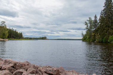 Monrepos Parkı, Vyborg Körfezi manzarası