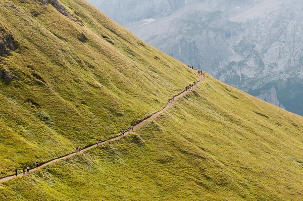 Yamaç, Dolomites dağ yolu