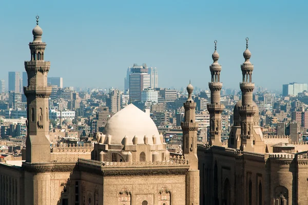 Al Rifa'i Camii ve Cairo manzarası