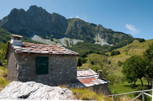 Dağ kulübe Manzaralı