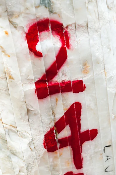 Beyaz mermer döşeme