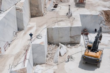 Mermer Ocağı Ekskavatör