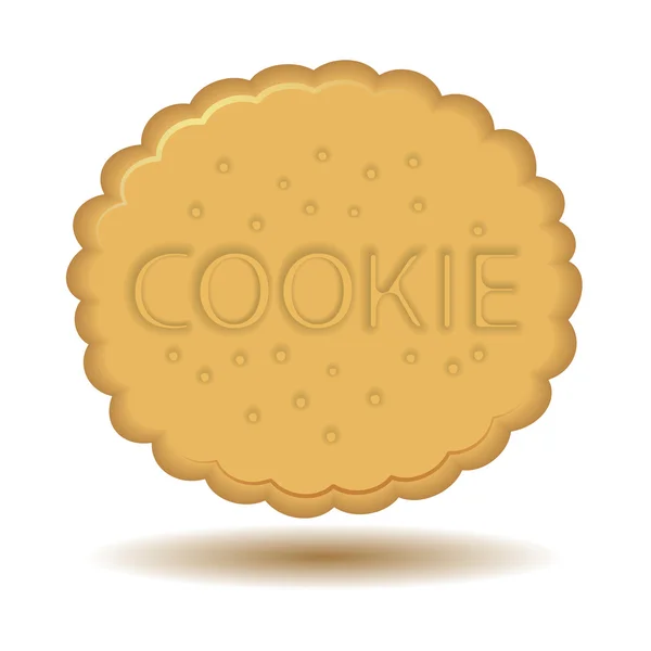 Cookie-Symbol — Stockvektor