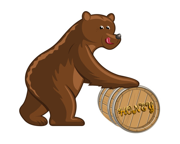 Bear and barrel