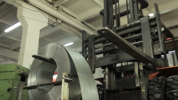 Technologické zpracování kovů — Stock video