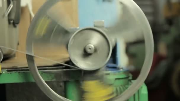 Processamento tecnológico de metais — Vídeo de Stock