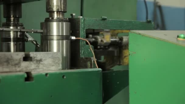 Technological metal processing — Stock Video