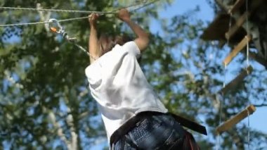 Rusya, Sibirya 2014: Halat Parkı. Ormanda Macera Parkı