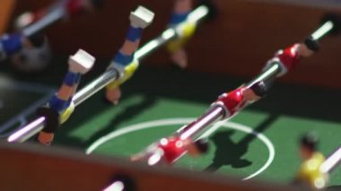Kicker. Görünmez oyun Masa futbolu. Bilinmeyen oyun langırt.