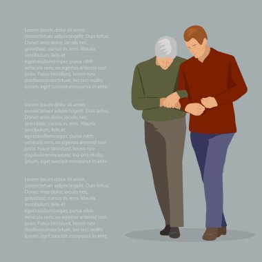Help the older generation. clipart
