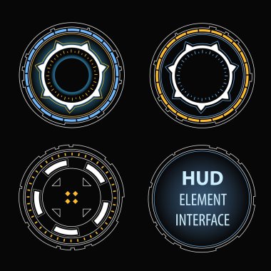 Kavram fütüristik beyaz sanal grafik dokunmatik kullanıcı arabirimi. 