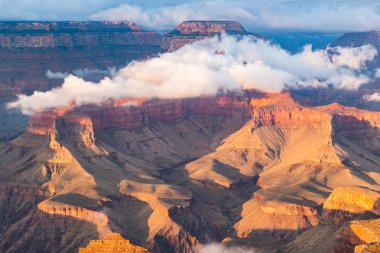 Grand Kanyon Milli Parkı, alacakaranlık, Arizona, ABD
