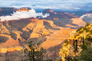 Grand Kanyon Milli Parkı, alacakaranlık, Arizona, ABD