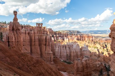Görünüm melekler iniş, Utah, ABD üstünden Zion National Park