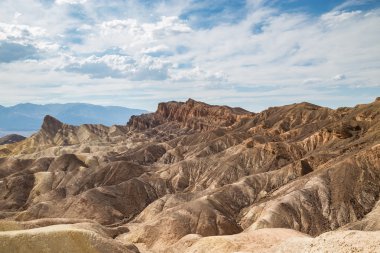 Zabriskie Point, Ölüm Vadisi Ulusal Parkı, Kaliforniya, ABD.